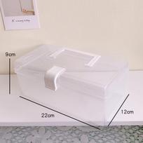 Transparent Anti-Oxidation Jewelry Organizer Box - Large Capacity, Portable, Dustproof for Necklaces & Earrings 5.5*5.5*2cm