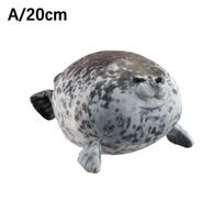 20CM Seal Pillow Kaiyukan Popular Soft Sea Animal Huggable Pillow Soft Cute Seal Doll Aquarium Plush Toy Kawaii