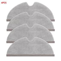 Water Tank Filter Mop Cloth For Xiaomi 1st SDJQR01RR For Roborock S5 S6 S6 Pure S50 S51 S55 E20 E25 E35 C10 T4 T6 Vacuum Cleaner Mopping Filter Parts as the picture šviesiai pilka spalva