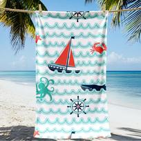 Extra Large Beach Towel Ultra Absorbent Quick Drying Super Soft Beach Towel Oversize Sand Free Travel Essentials Beach Towels 50X100cm &1pc