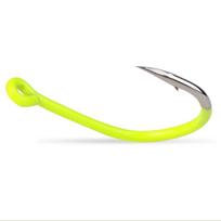 100PCS Fluorescent Green Octopus Fishing Hooks 50 Pack Fishing Accessories  Saltwater & Freshwater 7#