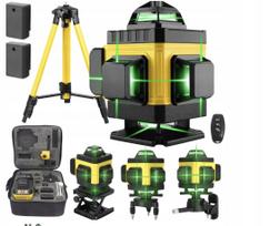 Kryžminis lazeris 360 su stovu, 16 linijų, 4D savaime išsilyginantis