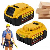 Atsarginė ličio jonų baterija 5000mAh 18V Dewalt, 2 vnt.