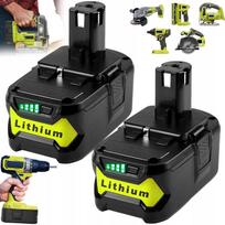 Akumuliatorius Ryobi 18V 6Ah, RB18L50 RB18L40 P105 P108