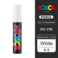UNI POSCA PC-17K Marker Graffiti Paint Pen Art Markers POP Wide Tips 15mm Fabric Pen Art Supplies Broad Coloring Markers