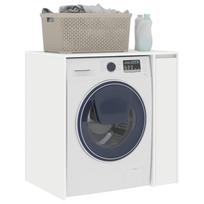 Washing Machine Cabinet White 87 x 60 x 89 cm Engineered Wood