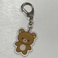 Xiaohongshu Rilakkuma Embroidered Pencil Case - Cute Cartoon Design, Large Capacity Stationery Bag for Students