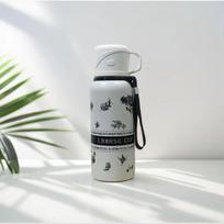 316 Stainless Steel Gardenia Thermos - Large Capacity Insulated Water Bottle for Home & Student Use