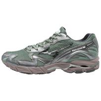 Mizuno Wave Rider 10 Agave Green Metallic Grey Unisex Sneakers Black-Sand D1GA243109 42.5
