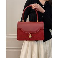 Red Bride's Wedding Bag, Large-capacity Single-shoulder Hand-held Women's Bag, High-end and Elegant, Crossbody Women's Bag