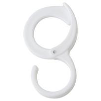 5PCS Firm Hook Multi-purpose S-Shaped Hooks Hanging Clothes Windproof Plastic Dormitory Hanging Bag Towel Key Kitchen Bedroom