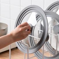 Onlycook Universalus silikoninis stiklinis puodo dangtis gray