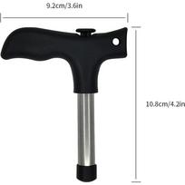 Coconut Opener, Stainless Steel Coconut Knife Tool for Easy to Open Thai Hawaii Young Coconuts B