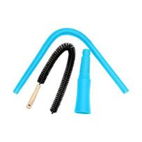 Vacuum Cleaner Vent Duct Cleaning Tool Ergonomic Handle Flexible Hose with Spiral Metal Brush Head Vacuum Cleaner Accessory