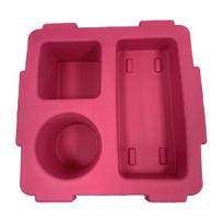 Snack Container Tray with Cup Holder Large Capacity Multiple Compartments Easy to Install Storage Rack for Bogg Bag
