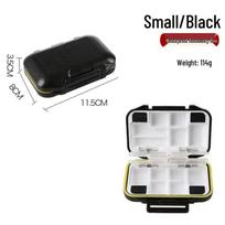 Multifunctional Waterproof Fishing Tackle Box with Lure, Hooks, and Baits Storage