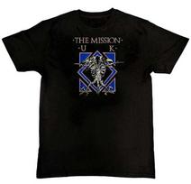 New! The Mission Band UK Graphic Print Unisex Mens 100% Cotton T-shirt Mens Tees Top 2XL
