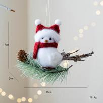 Beautiful White Bird Christmas Tree Decor: Ideal for Home, Garden, Office Space and Gifting