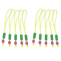 10Pcs Fly Line Loop Connectors Tensile Strength Compact Size Good Anti-winding Wear-resistant Tear-proof Multipurpose Soft
