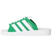 (WMNS) adidas Gazelle Beach Slides Asia Sizing 'Green' Women's JQ7426 EU 40.5