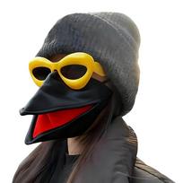 Animal Costume Christmas Bird Beak Cosplay Accessories Dress-up Face Cover Party Decorations For Men Women Party Festival Music