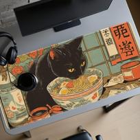 D Flat Large Gaming Mouse Pad Extra Big Extended Desk Mat Waterproof NonSlip Computer Keyboard Pad for Home  Office 300x800x2mm