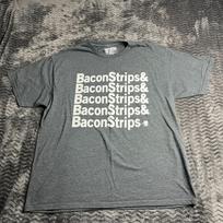 Bacon Strips Epic Meal Time YouTube Brand T-Shirt Adult XL Charcoal Gray M