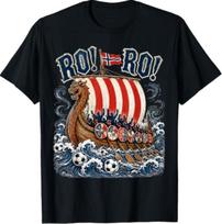Norway Viking Ship Football Football Supporter Norway Pride T-ShirtWill open in a new window or tab 3XL