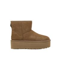 UGG  Classic Mini Platform Boot Chestnut Women Sneakers Brown 1134991-CHE 39