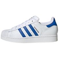 Adidas Superstar 2 Balti Mėlyni Vyriški Kedai Debesėlio Baltumo Pagrindinės Juodos Spalvos JQ4729 36⅔ white