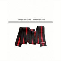 1pc Men Women Adjustable Compression Knee Wrap Support for Squat Weighting Red įvairiaspalvis