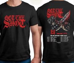 Get The Shot Pit of Misery Tour 2026 W Vomit Forth T-Shirt High-end Luxury Is for Both Men and Women Top Y2k M