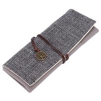 Pencil Case Large Capacity Light Weight Portable Pen Roll Wrap for Pencils Ballpoint Pens Gel Pens
