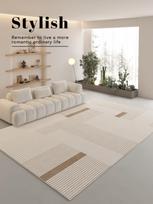 French Carpet Living Room Washable Home Carpet Antique Luxury Autumn and Winter Models of the New Bedroom Mats 50X80CM(1.6X2.6FT