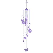 Cute Bird Song Bell Resin Wind Bell Hanging Ornaments Bird Bell Chimes for Wall Window Door Housewarming Gift
