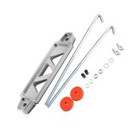 Automotive J Hook Battery Clamp Bracket Lightweight Aluminum Alloy Material Multiple Color Choices Available for Trucks