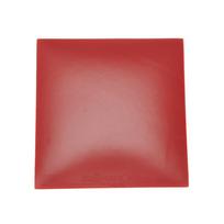 Rubber Table Tennis Sponge Cover 42-45 Hardness Black/Red raudona