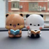 Yier Panda Bear Blind Box Kawaii Bubu Dudu Figures Desk Decor Ornament Surprise Box Birthday Gift Figuras Anime Action Figure