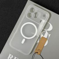 For Honor 600 Pro Case New Matte Ultra Thin TPU Translucent For Magsafe Magnetic Protect Phone Cove For Honor 600 Shell Bumper Honor 600 balta