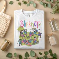 Slipknot Cute Cartoon Shirt – Funny Parody Metal Band T-Shirt A465 XL