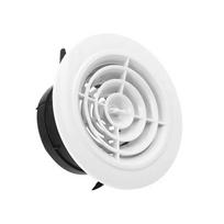 75-200mm Air Vent Extract Valve Grille White Ducting Ventilation Cover  Home Style D-75mm