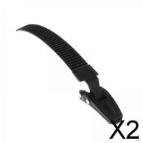 2x In-line riedučių dirželiai Sagtis Diržas Premium 22mm Batų Diržas, Diržas black