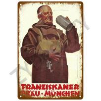 1PC Beer Metal Sign: Funny Poster with Vintage Rum Brand - Tin Art for Eye-Catching Wall Decor in Bars, Pubs, Clubs 20x30cm（7.8x11.8inch）