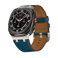 Leather strap For Samsung Galaxy Watch 7 Ultra Bracelet WatchBand for Galaxy Watch Ultra 47mm Correa Belt Smartwatch Accessorie Galaxy Watch7 Ultra