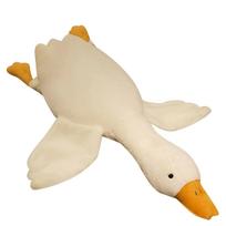 Large Plush White Duck Dog Toys Realistic Goose Design Dolls Suitable for Dogs Chew and Play Best Pet Supplies 50cm