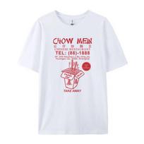 Chow Mein Noodle Women Vintage Streetwear TShirt Cute Chinese Food T Shirt Oversized Graphic Tees Unisex Summer Grunge Clothes S