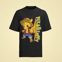 Anime One Piece Parody Monkey D. Luffy Spades Men's T-Shirt Mens Womens Tees Top Organic Cotton S-XXXL S