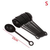 10pcs Plastic Long Handle Measuring Spoon Milk Powder Scoop Milktea Powder Scooper Baking Coffee Milk Tea Measure Baking Tool S