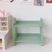 Multi-layer Desktop Storage Rack for Dormitory and Office