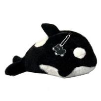 Funny Plush Pen Bag Killer Whale Large Capacity Pencil Case Pen Box School Office